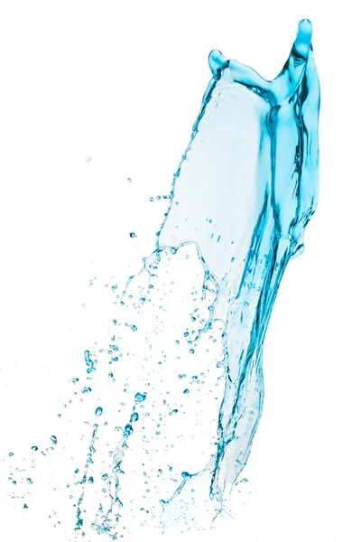 Turquoise water splash — Stock Photo, Image