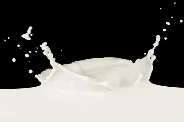 Milk splash — Stock Photo, Image