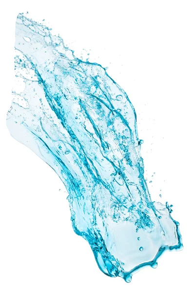 Turquoise water splash — Stock Photo, Image