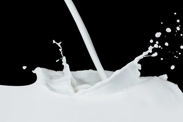 Milk splash — Stock Photo, Image