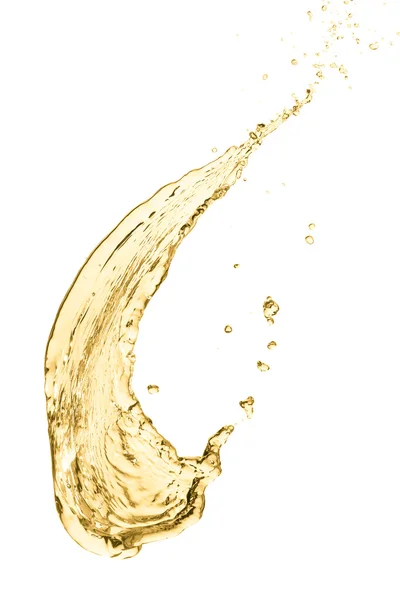 Salpicadura de vino blanco — Foto de Stock