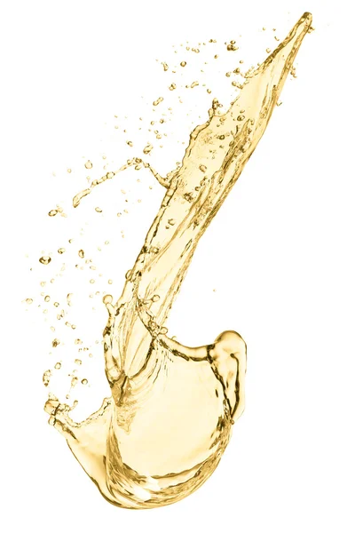 Розщеплення білого вина — стокове фото