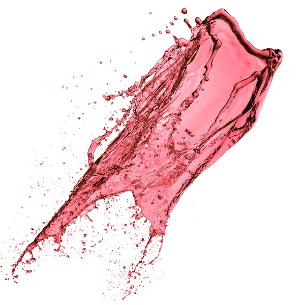 Red wine splash — Stock Photo, Image