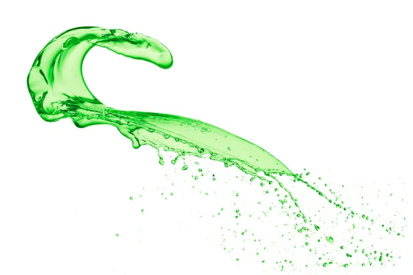 Зеленая жидкость — стоковое фото
