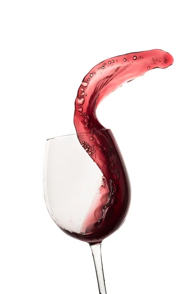 Red wine splash — Stock Photo, Image