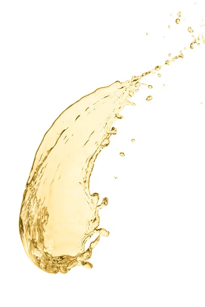 Splash of white wine — Stock Photo, Image