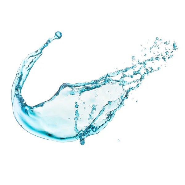 青緑色の水のスプラッシュ — ストック写真