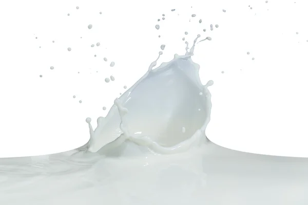 Milk splash — Stock Photo, Image