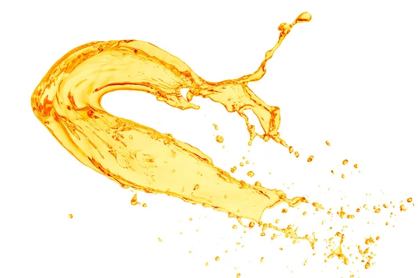 Orange juice splash — Stock Photo, Image