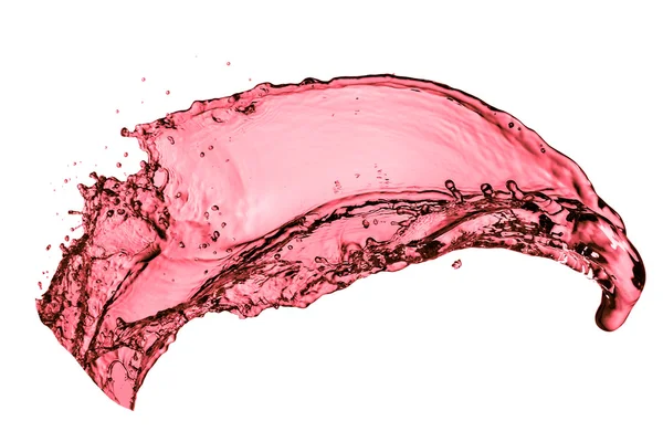 Red wine splash — Stock Photo, Image