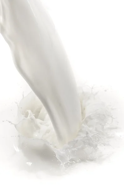 Milk splash — Stock Photo, Image