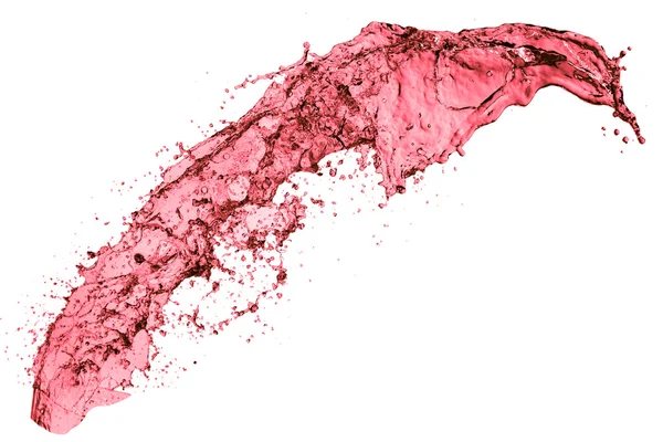 Red wine splash — Stock Photo, Image