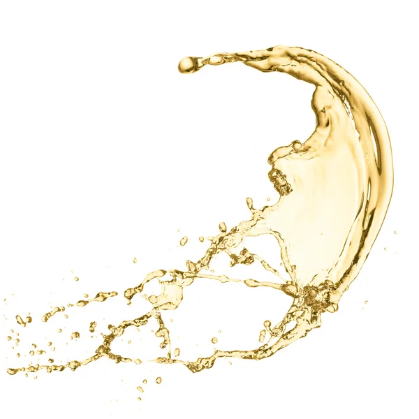 Splash of white wine — Stock Photo, Image