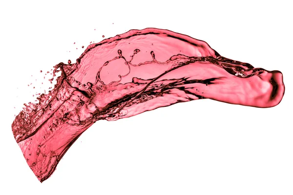 Red wine splash — Stock Photo, Image