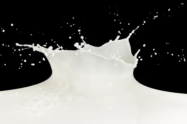 Milk splash — Stock Photo, Image