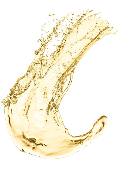 Éclaboussure de vin blanc — Photo