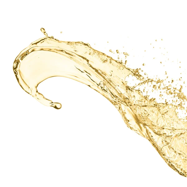 Splash of white wine — Stock Photo, Image