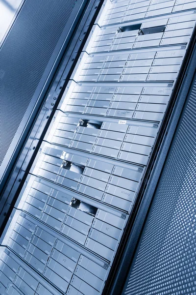 Data Storage Missing Hard Drives Hosting Center — Stock Photo, Image