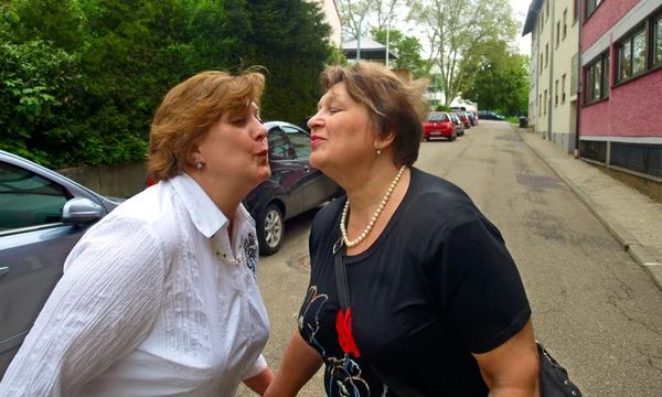 Novias de mediana edad — Foto de Stock