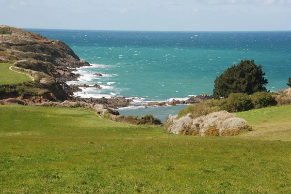 La costa de Bretaña — Foto de Stock