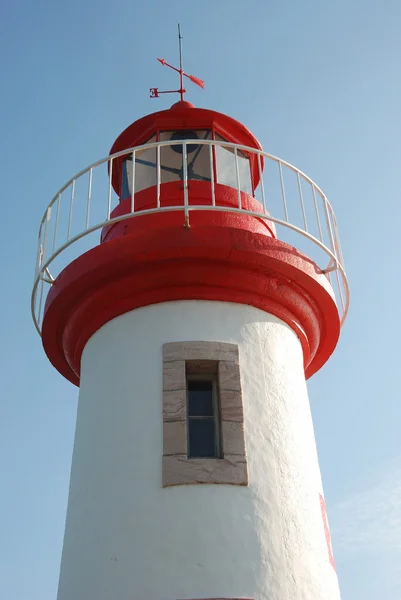 Lighthouse on a blue sky — Stock Photo, Image