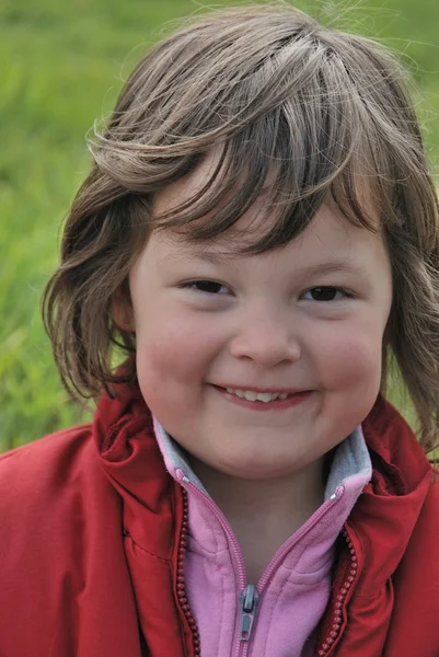 Portrait of little girl — Stock Photo, Image