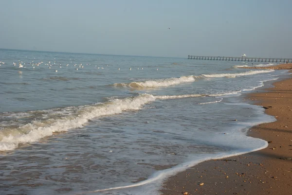 Piaszczysta plaża — Zdjęcie stockowe