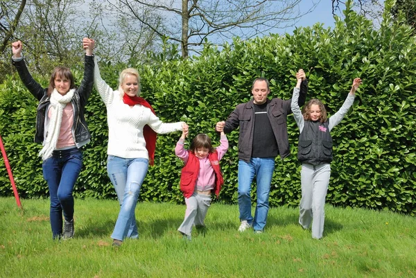 Familie — Stockfoto