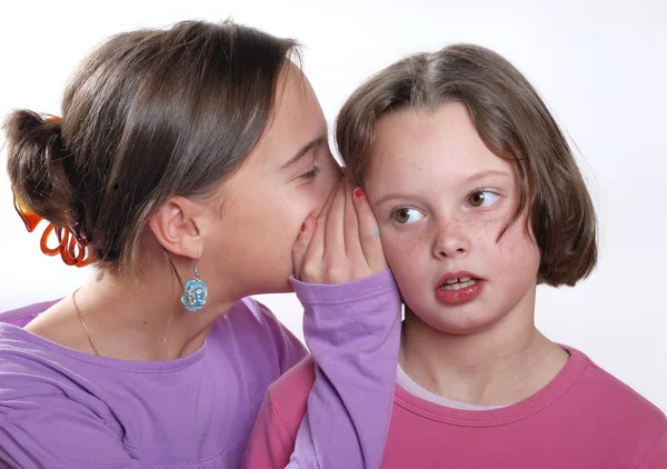 Complicity between sisters — Stock Photo, Image