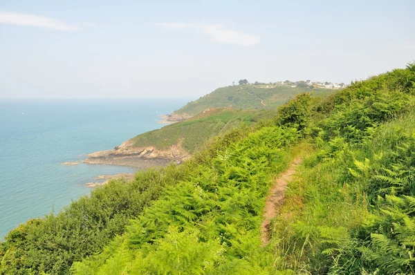 La costa de Bretaña — Foto de Stock