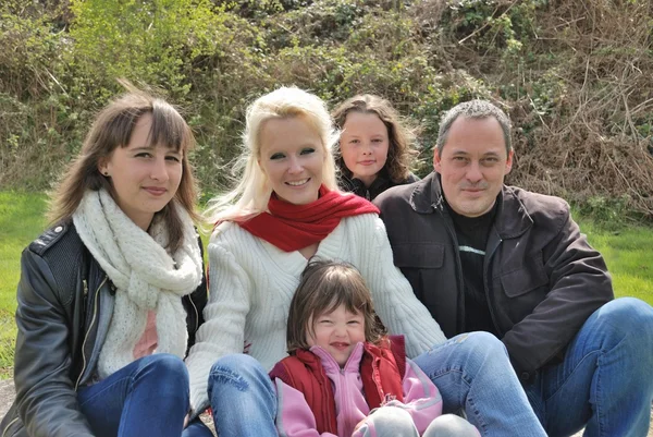 Familie — Stockfoto