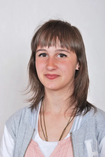 Portrait of young girl — Stock Photo, Image