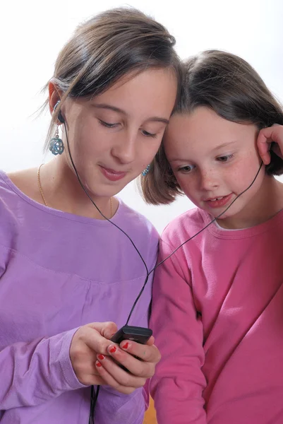 Complicity between sisters — Stock Photo, Image