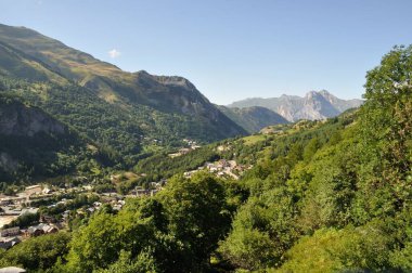 Teleferikte Valloire görüldü.