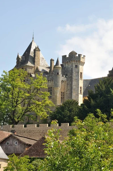 Pueblo Montfort Perigord —  Fotos de Stock