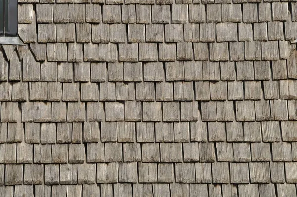 Mont Saint Michel Architectural Wood Roof — Stock Photo, Image