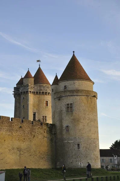 Castelo Blandy Les Tours Seine Marne — Fotografia de Stock