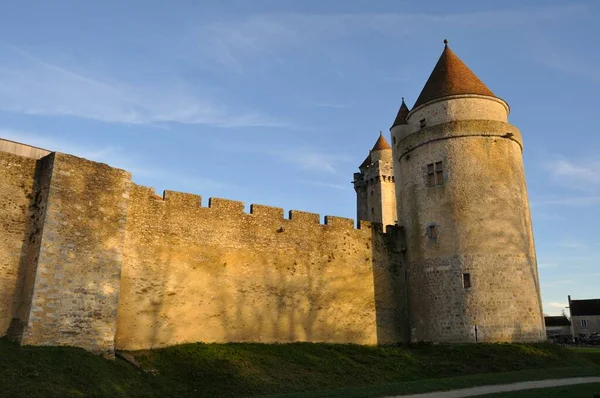 Κάστρο Της Blandy Les Tours Στο Σηκουάνα Και Μάρνη — Φωτογραφία Αρχείου