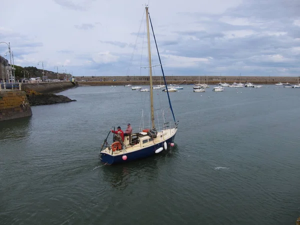 Binic France April 2016 Boat Prevour Brittany — 스톡 사진