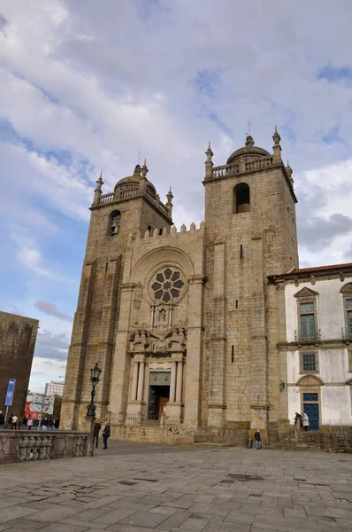 Katedra Porto Centrum Porto — Zdjęcie stockowe
