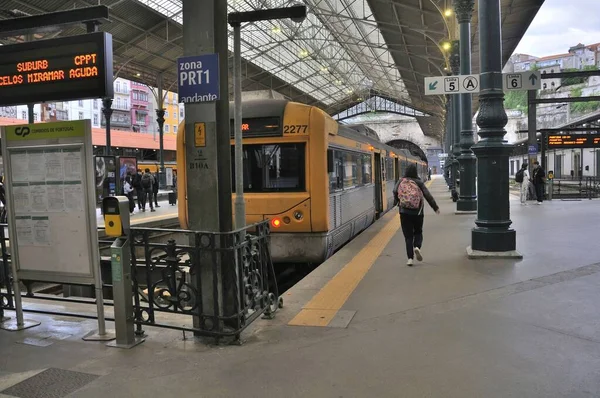 Estación Sao Bento Ciudad Oporto —  Fotos de Stock