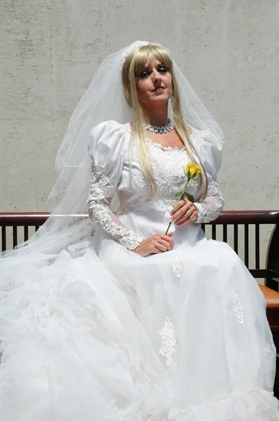 Bridal photo shoot — Stock Photo, Image