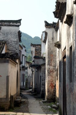 antik köy chenkan anhui Eyaleti, Çin