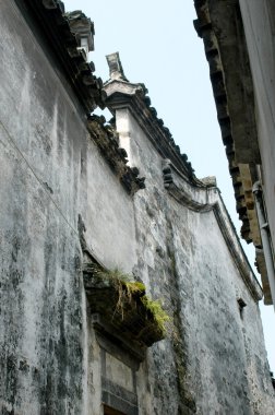 antik köy chenkan anhui Eyaleti, Çin