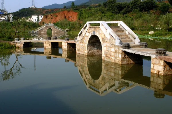 Az ősi falu Chenkan az anhui tartomány, Kína — Stock Fotó