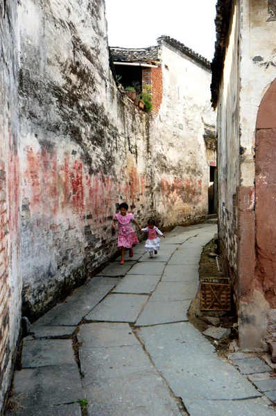 Antico villaggio cinese, anhui huangshan Tangmo — Foto Stock