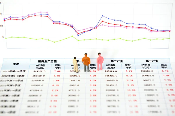 Statistical report — Stock Photo, Image