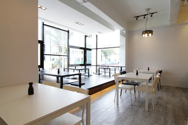 Moderne café of restaurant — Stockfoto