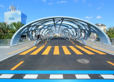 Yeni hans wilsdorf Köprüsü, geneva, İsviçre