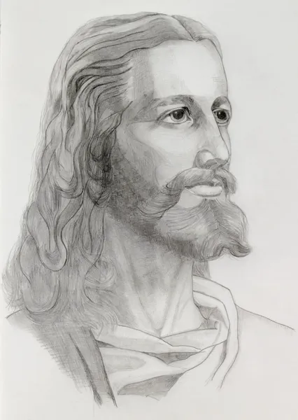 Retrato de Jesús — Foto de Stock